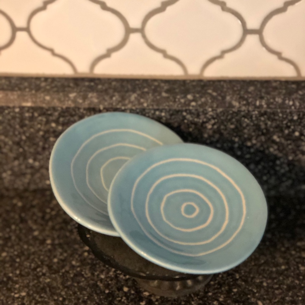 New Rae Dunn Boutique 2 Mini Plates